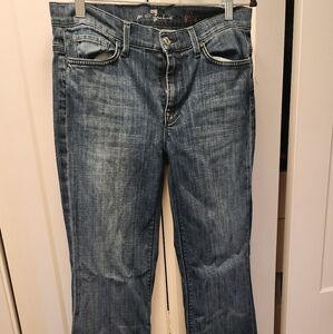 7 for all mankind blue jeans